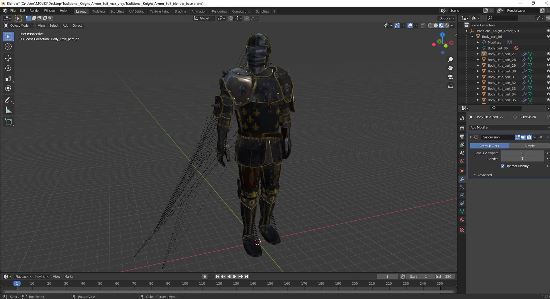 Traditional Knight Armor Suit 3D model https://p.turbosquid.com/ts-thumb/6K/UzhZen/Cr/traditionalknightarmorsuitmb3dmodel036/jpg/1712690194/1920x1080/fit_q87/a40eb98885fc1e93887df47e3dfdbbccf09c59d3/traditionalknightarmorsuitmb3dmodel036.jpg