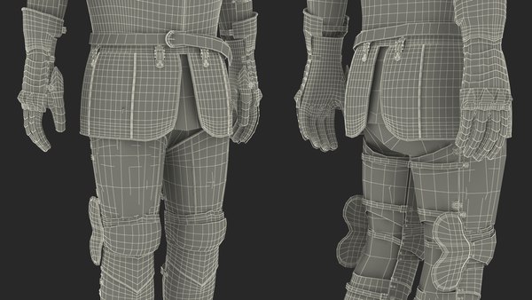 modelo 3d Traje de armadura de caballero tradicional - TurboSquid 2215043