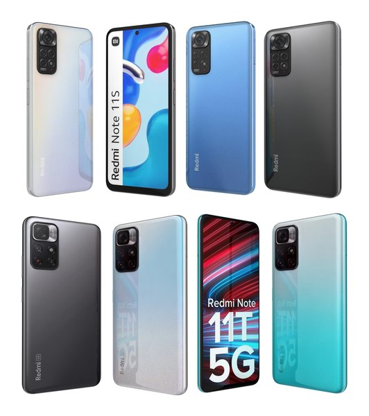 Xiaomi Redmi Note 11S And 11T 5G 3D model