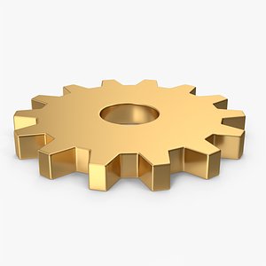 Gold Gear 3D