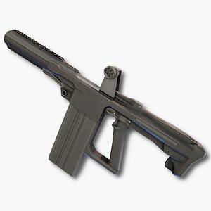 3D SSW40 Grenade Launcher model