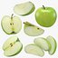 Colección de manzana verde