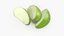 Colección de manzana verde