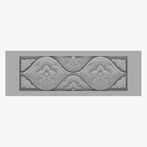 Gothic Ornament 061 3D model