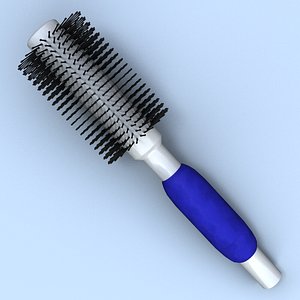 hair brush 3d model