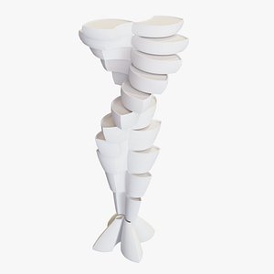 3D Modern Table Decor model