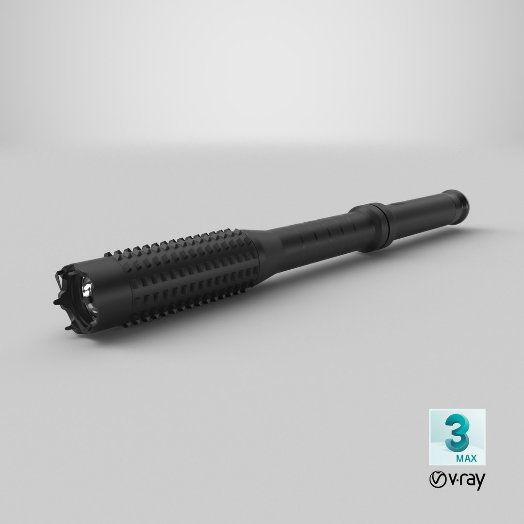 3D Stun Baton with Flashlight model https://p.turbosquid.com/ts-thumb/6K/mFe1jg/Nf/stemcell_max_vray_render/png/1719390470/1920x1080/fit_q87/f2757136518d8ce3c99ac35f8df57079f45ad8af/stemcell_max_vray_render.jpg