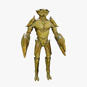 Crab monster 3 3D model