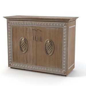 3d model bedroom dresser bisini