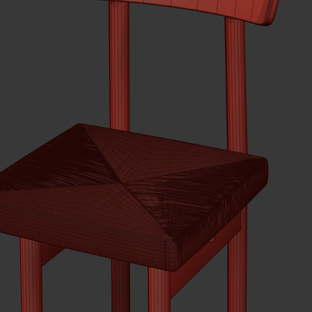 Wooden Rattan Bar 3D Model - TurboSquid 1656323