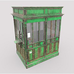 Ticket Office 3D model