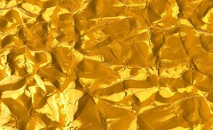 Gold Wrapper Texture 3D