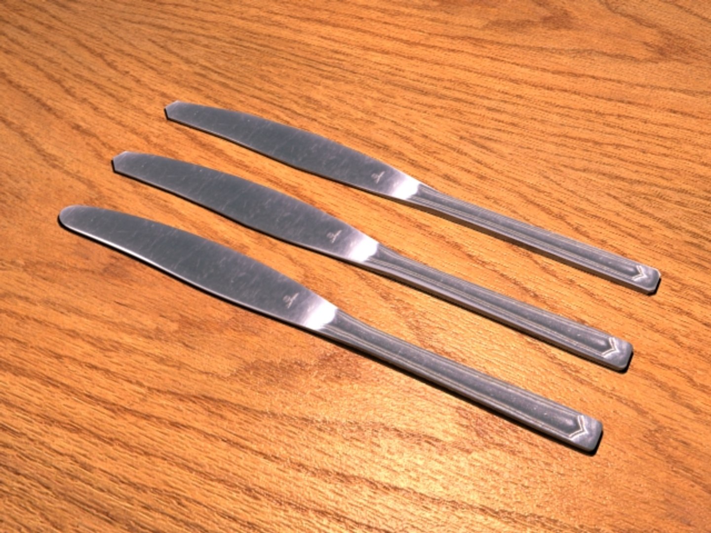 3d Butter Knife Model