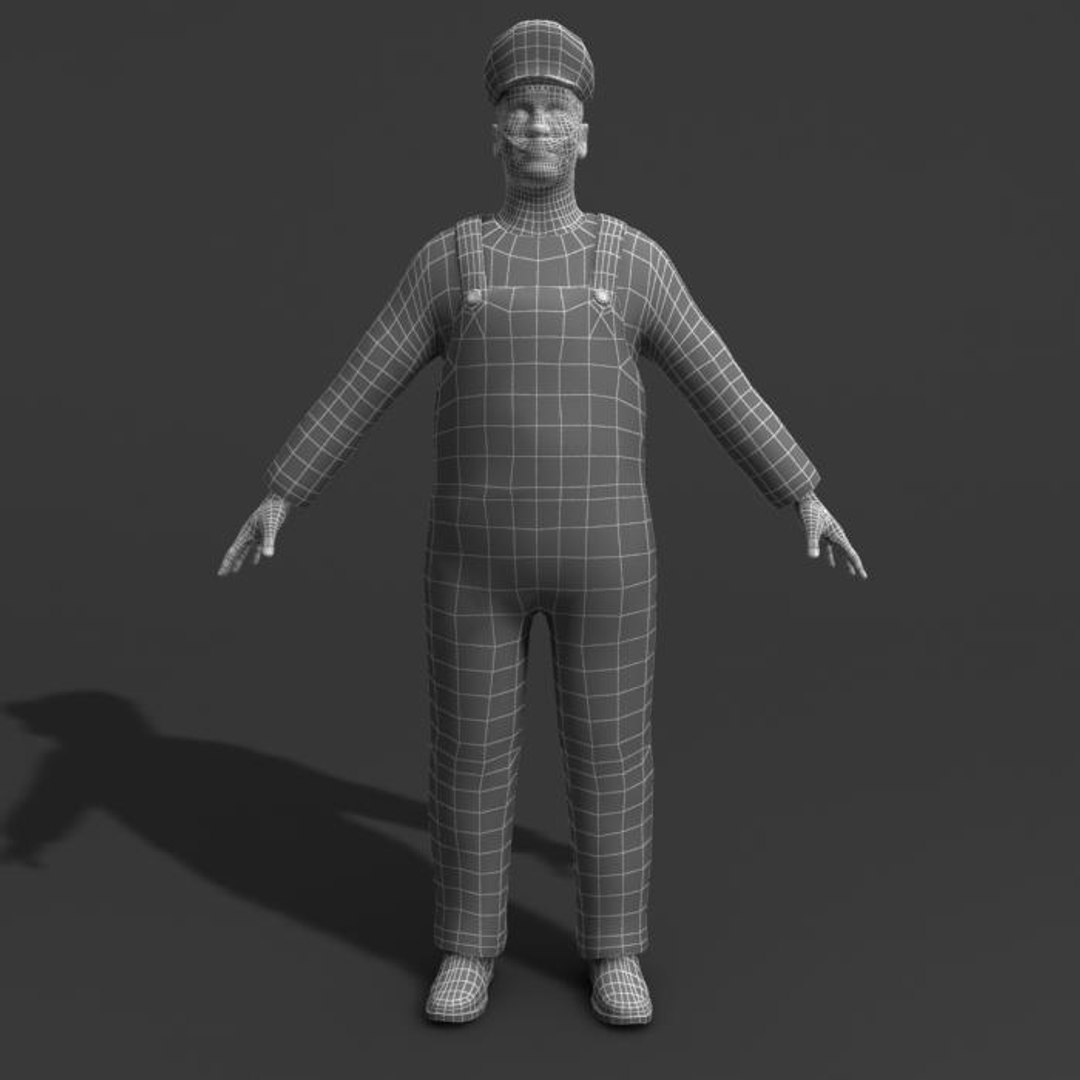 3dsmax Rigged Character