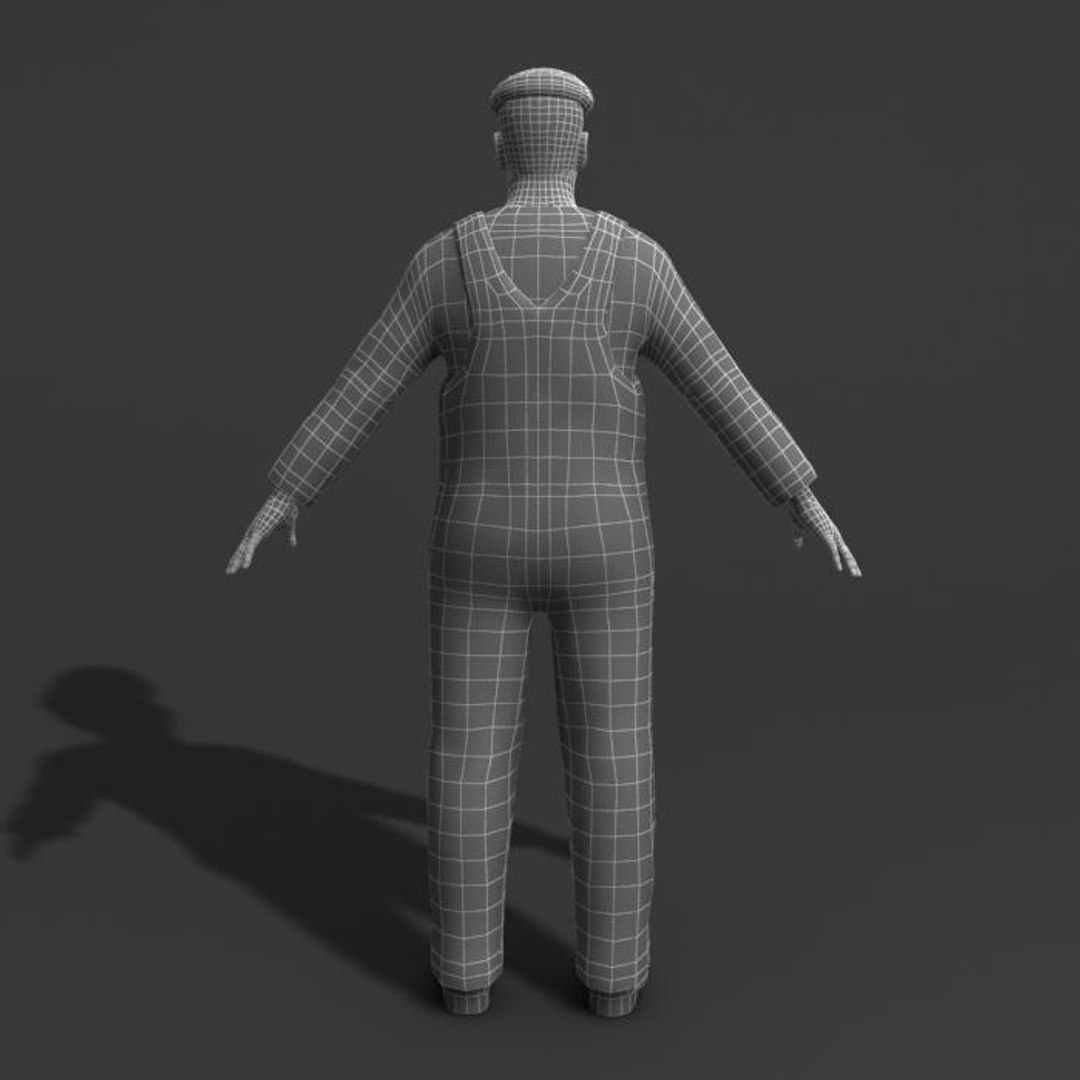 3dsmax Rigged Character