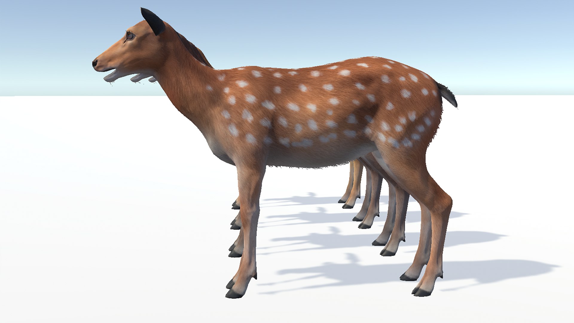 3D Deer - Doe - TurboSquid 2144549