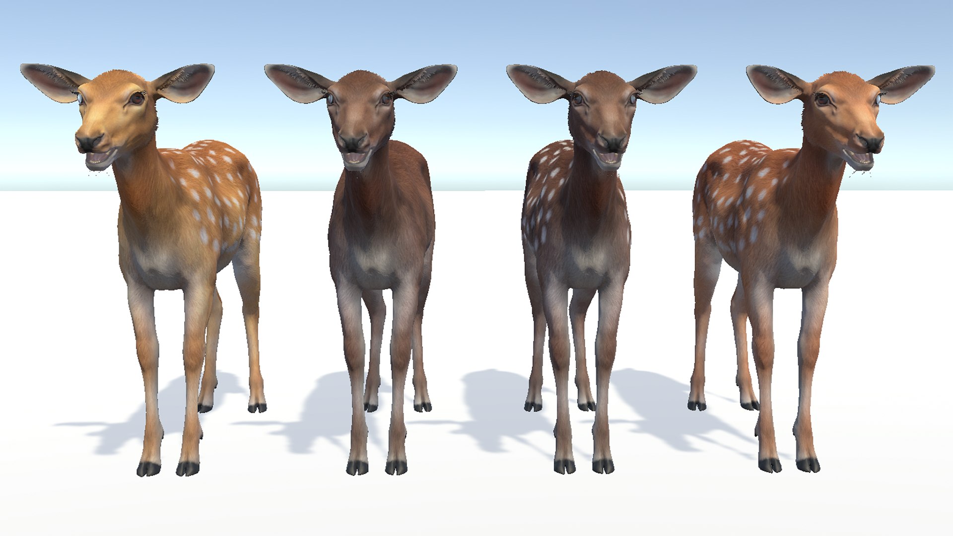 3D Deer - Doe - TurboSquid 2144549