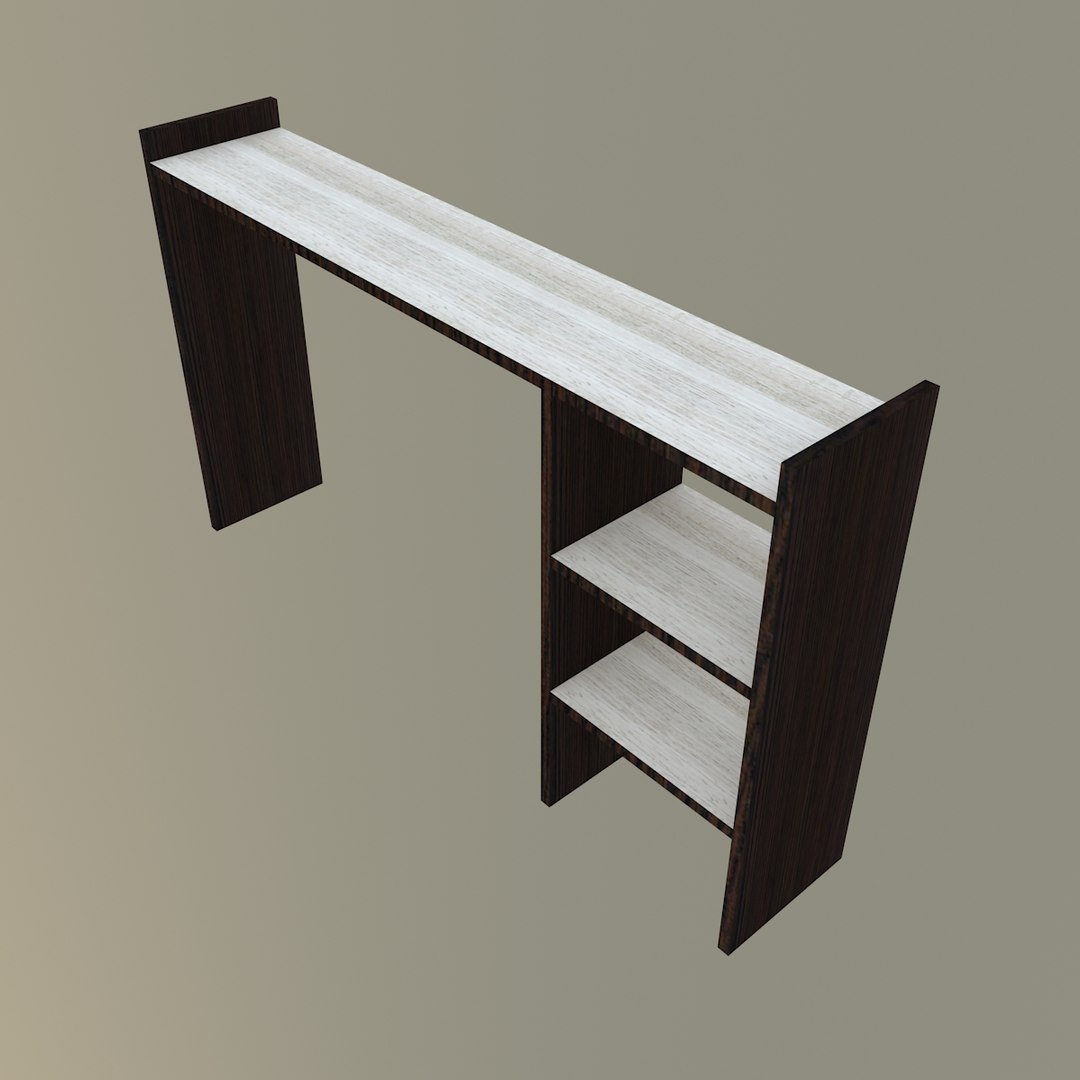 Table Shelf 4 Model - TurboSquid 1185820