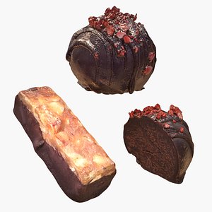 3D Chocolate Candy model