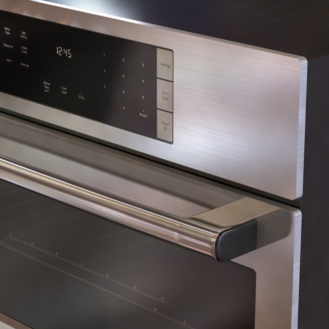 3ds Max Speed Microwave Oven Bosch