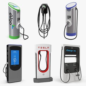 Electric Vehicle Chargers Collection 3