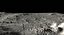 Moon Surface With Rocks Scene