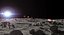 Moon Surface With Rocks Scene
