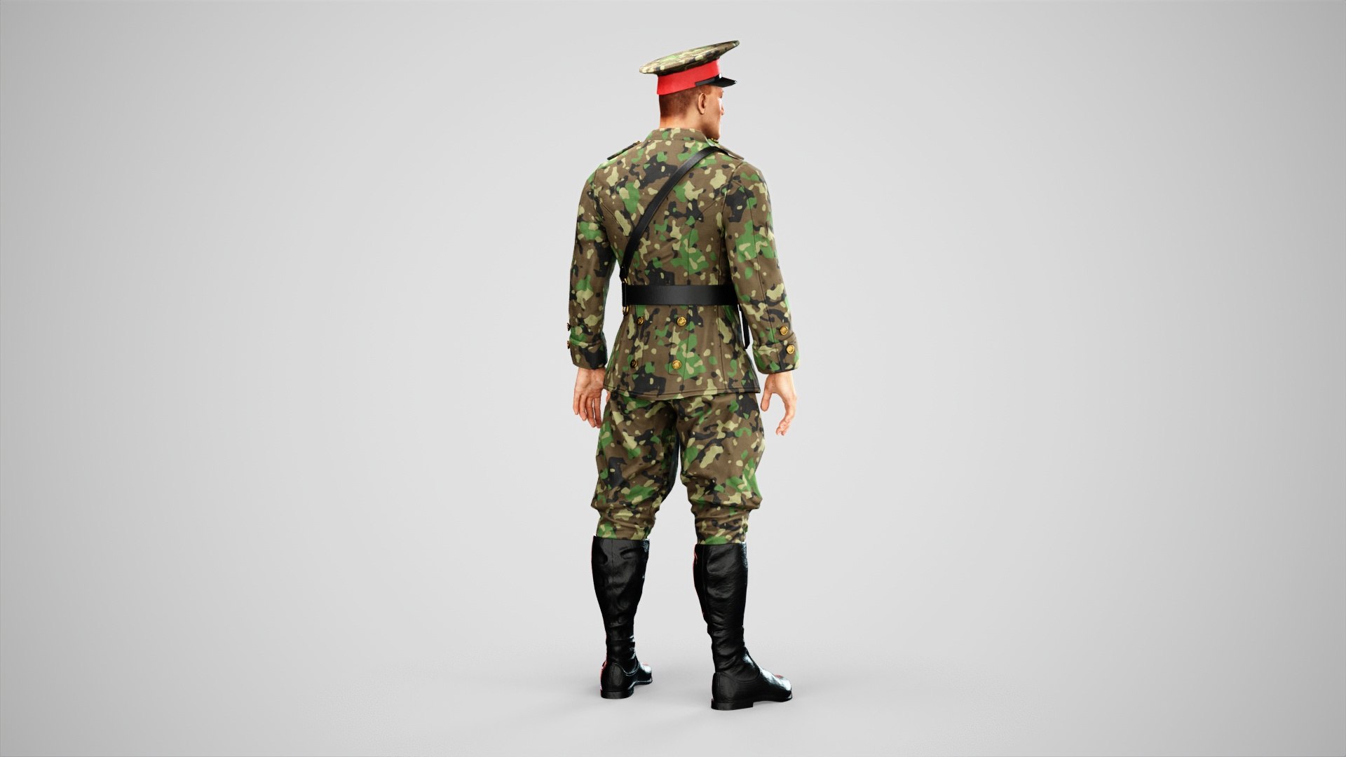 3D Commando Model - TurboSquid 2264544