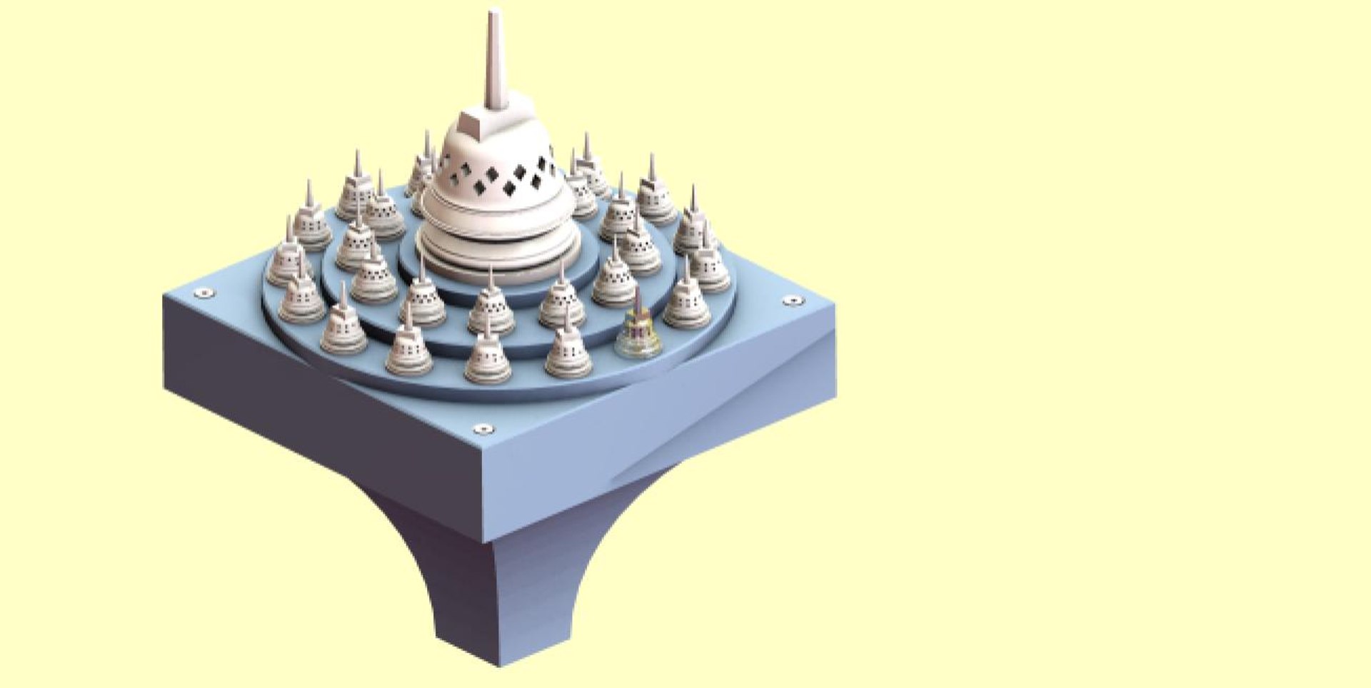 3D Borobudur Tample Light Miniature https://p.turbosquid.com/ts-thumb/6L/E4zWGw/eu/lampu3/jpg/1631601981/1920x1080/fit_q87/93f650d783bb2c366644d4eeba7ef0a6dcf0258c/lampu3.jpg