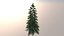 Pack of six realistic trees.
