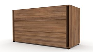130x50x70, American walnut chest of drawers Vip