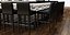 3d model bar scene