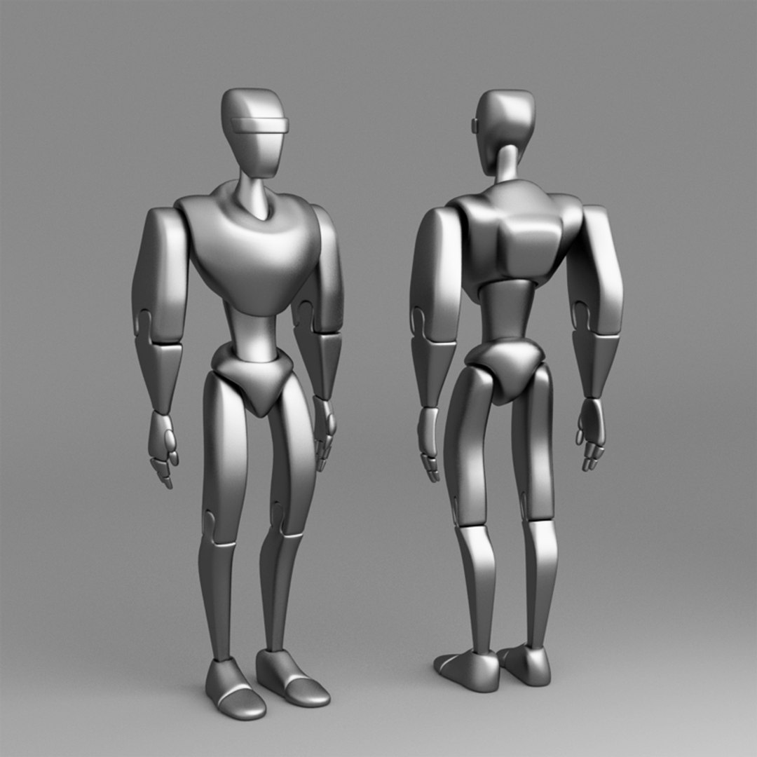 3d Model Polygons Simple