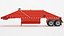 Semi Truck Belly Dump Trailer 03