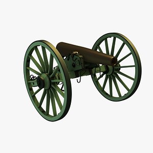 Confederate Civil War Model 1857 12-Pounder Napoleon Field Gun