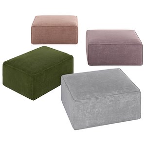 Blok foot pouffe