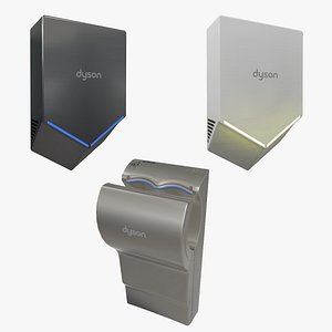 dyson airblade x3 package 3D model