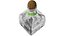 Bottiglia di Tequila Patron fotorealistica PBR