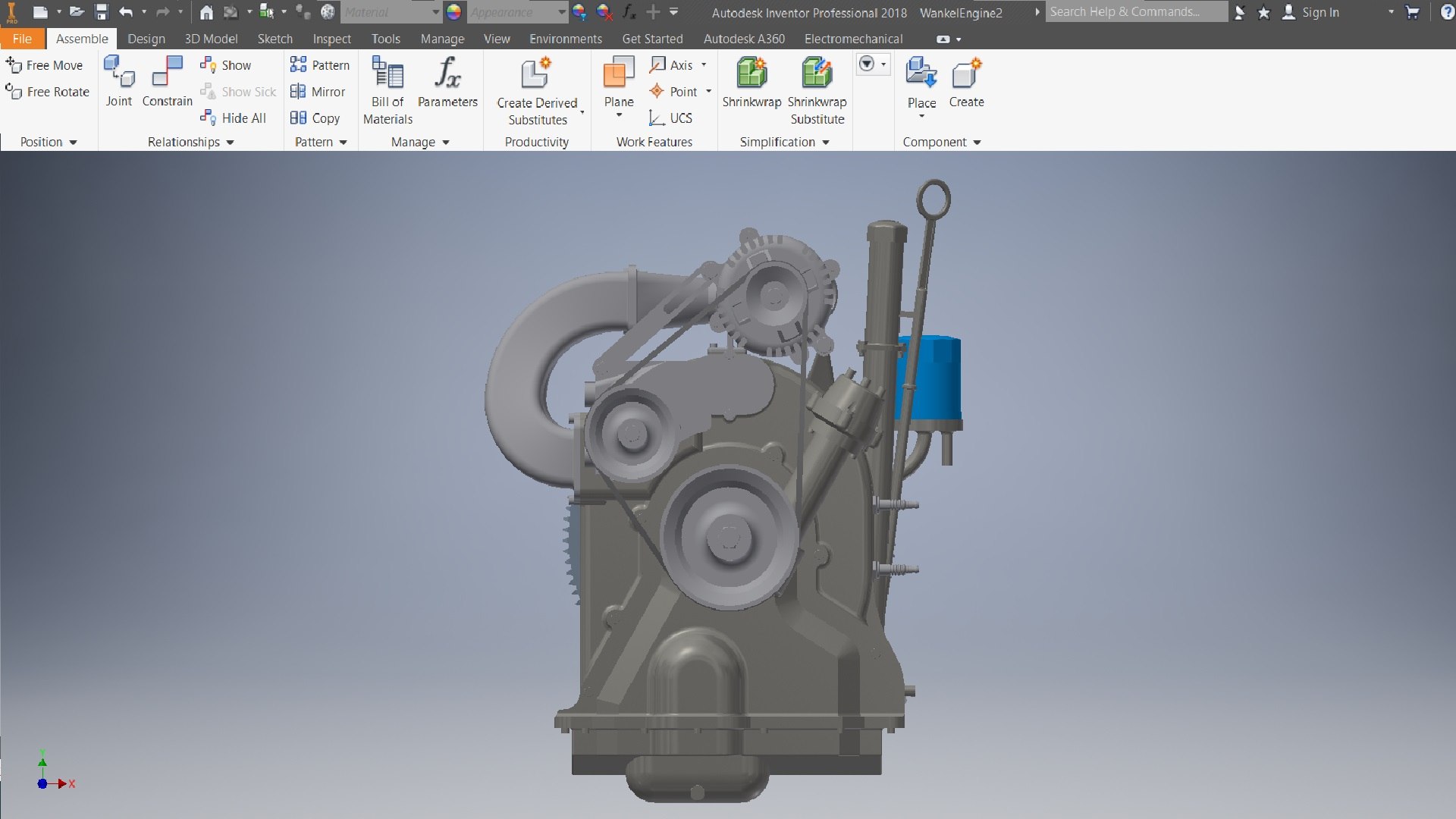 3D Model Wankel Engine 3d Model - TurboSquid 2388772