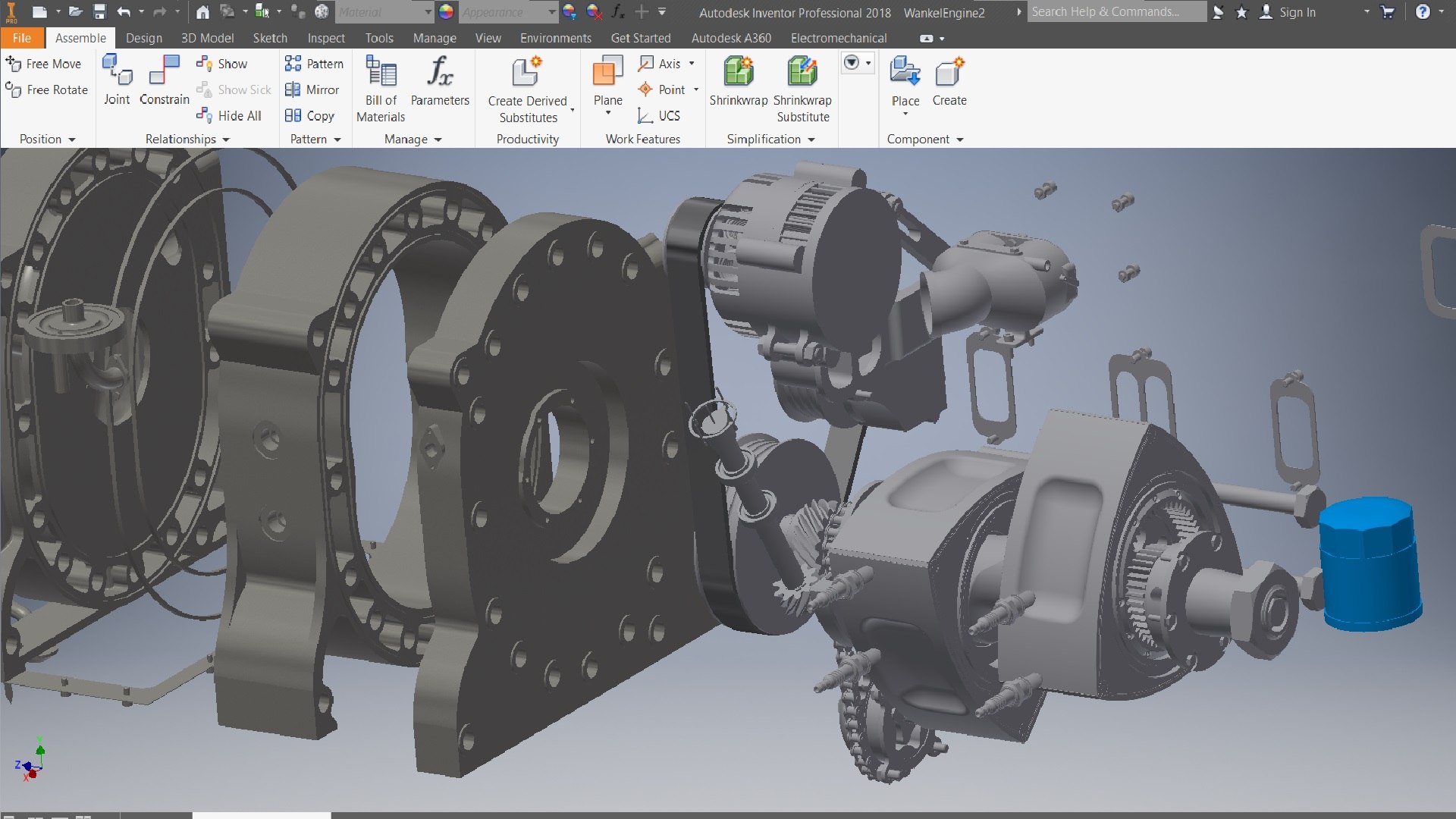 3D Model Wankel Engine 3d Model - TurboSquid 2388772