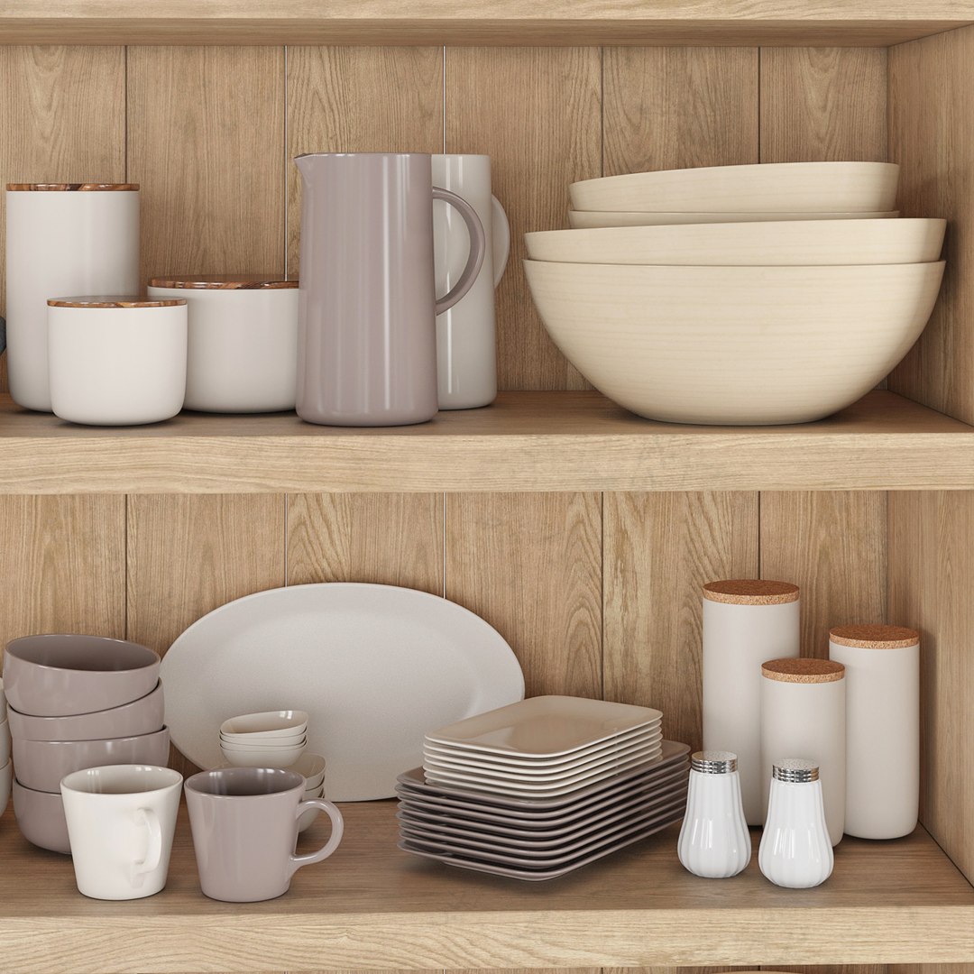 3D Kitchenware and Tableware 301 TurboSquid 2058022