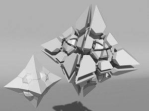 voronoi tesselation 3d model