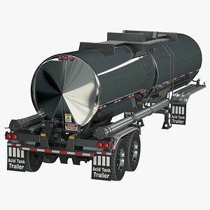 3D AcidTankTrailerPolarMax