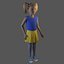 little girl 3D