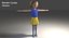 little girl 3D