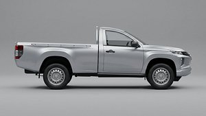 Mitsubishi L200 regular cab 2019 3D model