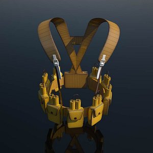 suicide vest c4d
