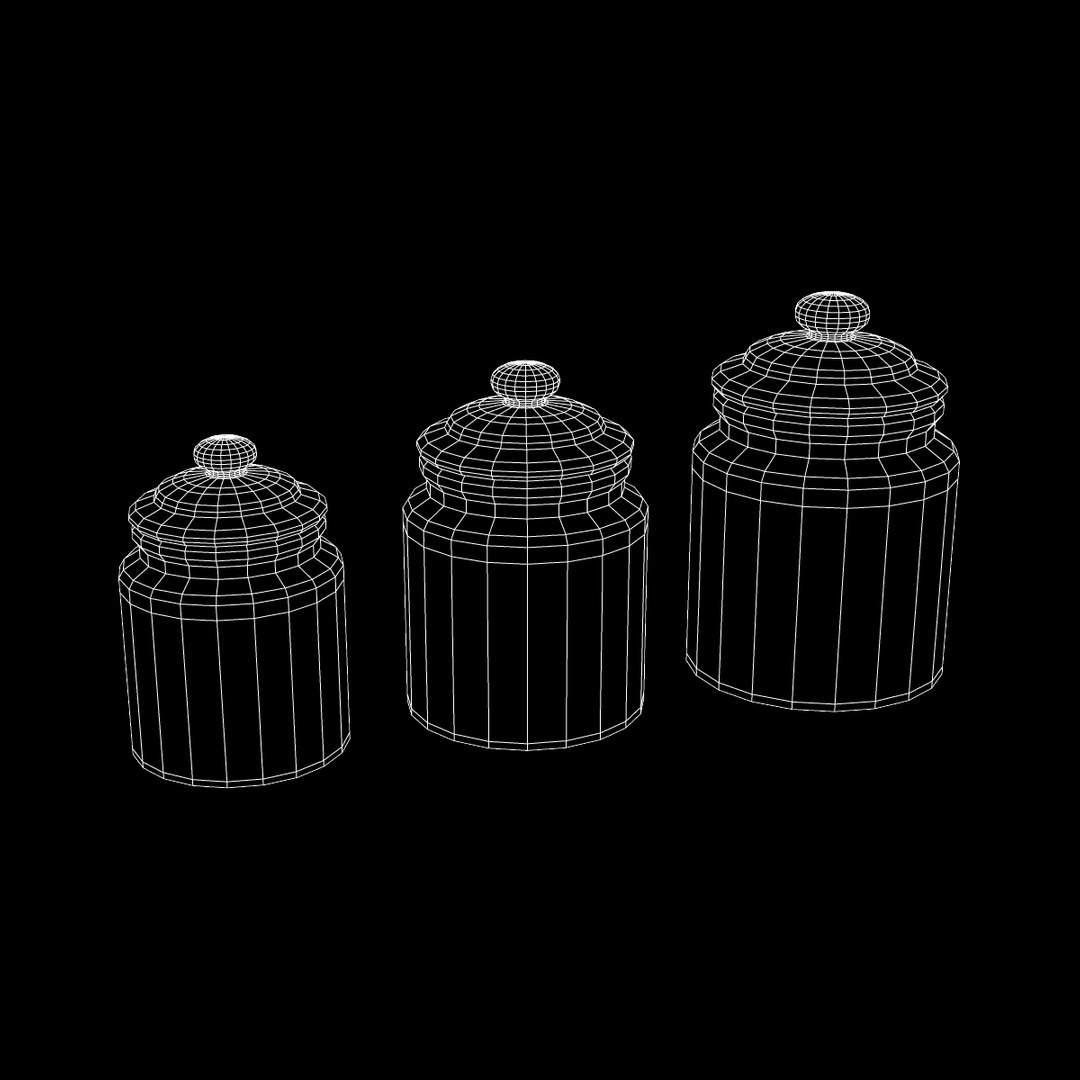 3d model glass porcelain jars https://p.turbosquid.com/ts-thumb/6M/0NGk54/IPoviko5/wireframeimage01/png/1330923528/1920x1080/fit_q87/c7a0a314c442093b0d6a8e7be12e32baed69ced8/wireframeimage01.jpg