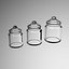 Glass and Porcelain Jars