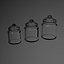 Glass and Porcelain Jars